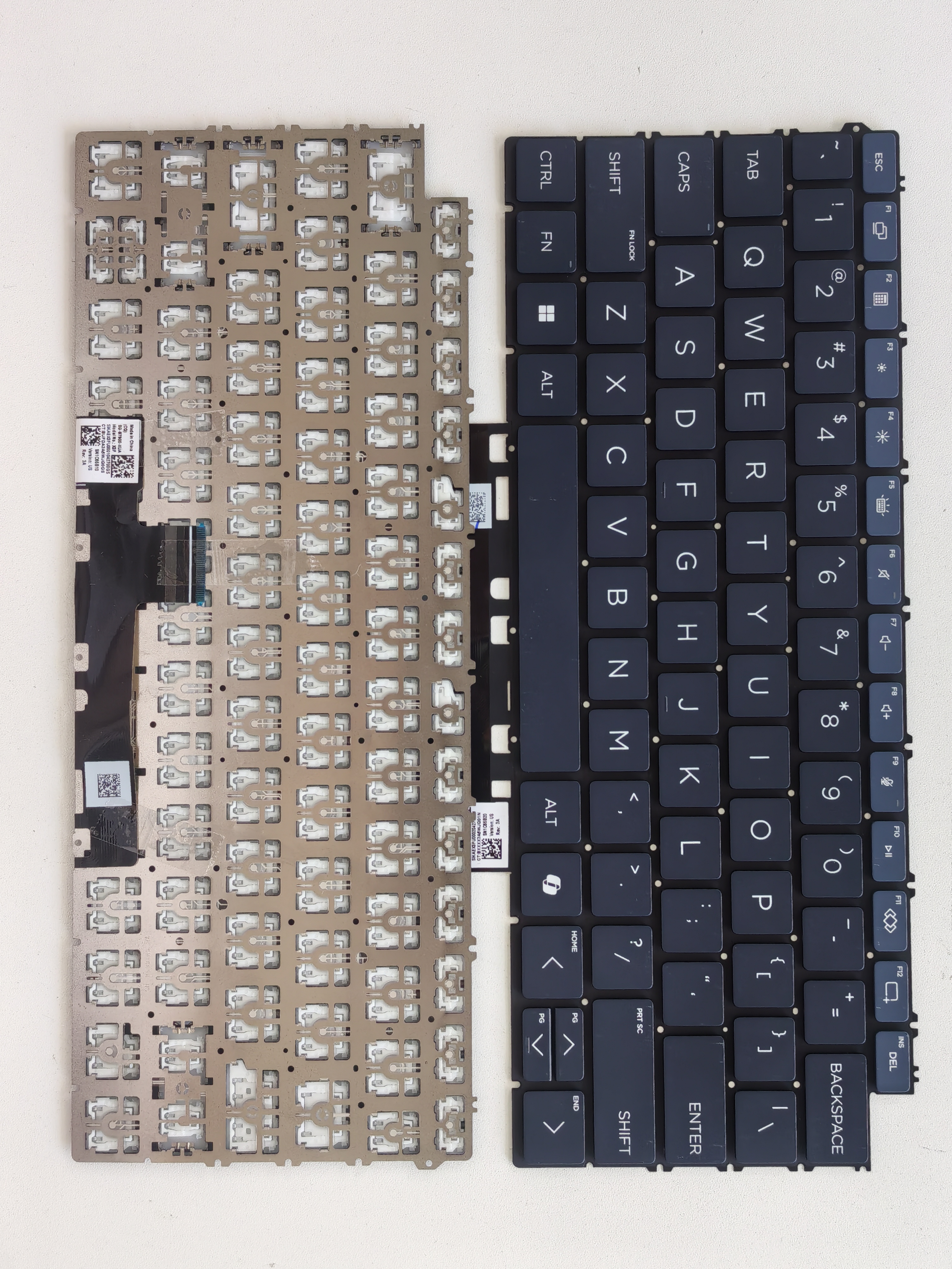 Picture of New Replacement Laptop Keyboard For HP OmniBook Ultra 14-FD Ultra Flip 14-FH AI key translucent Dark Blue With Blue US Layout